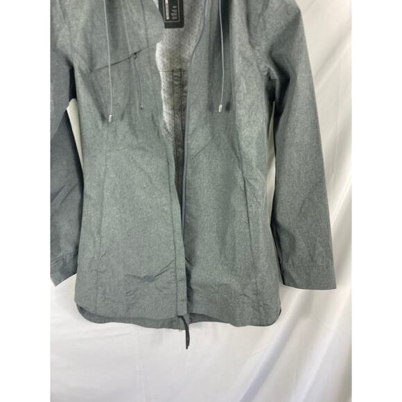 Mondetta Grey Zip Up Jacket Size Small - Picture 2 of 6